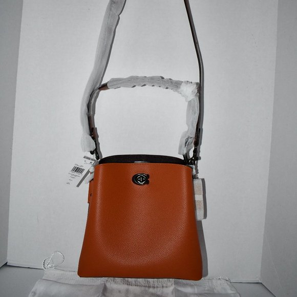 Coach Bags Coach Colorblock Leather Willow Bucket In Canyon Multi